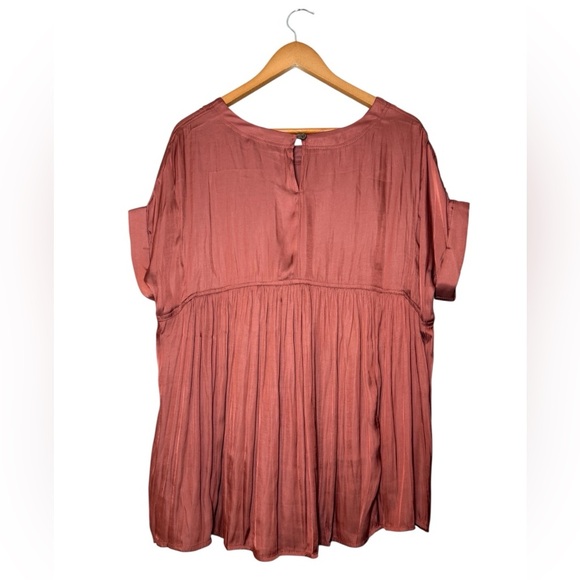 By Together Dusty Rose Blouse Women’s Small NWT Casual Chic Top - Picture 5 of 10